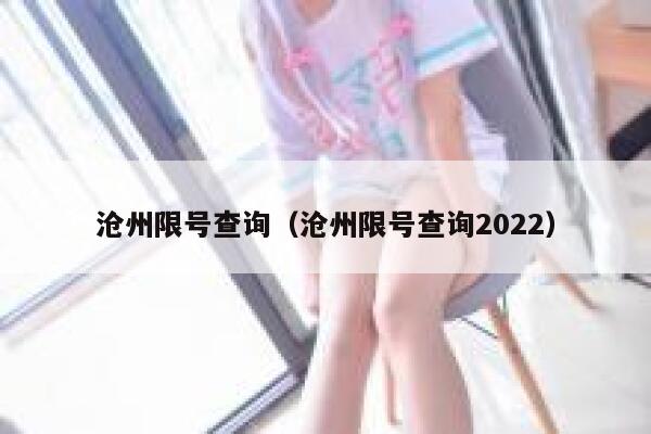 沧州限号查询（沧州限号查询2022） 第1张