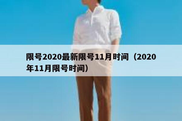 限号2020最新限号11月时间（2020年11月限号时间） 第1张