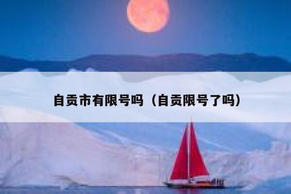 自贡市有限号吗（自贡限号了吗） 第1张