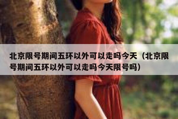 北京限号期间五环以外可以走吗今天（北京限号期间五环以外可以走吗今天限号吗） 第1张