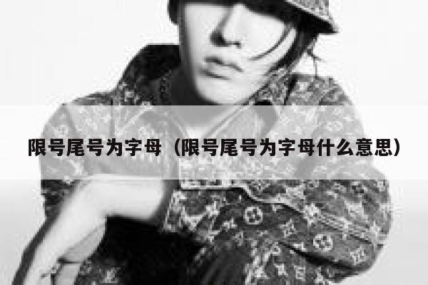 限号尾号为字母（限号尾号为字母什么意思） 第1张