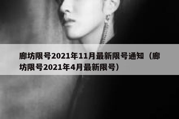 廊坊限号2021年11月最新限号通知（廊坊限号2021年4月最新限号） 第1张