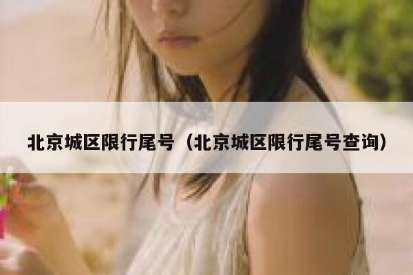 北京城区限行尾号（北京城区限行尾号查询） 第1张