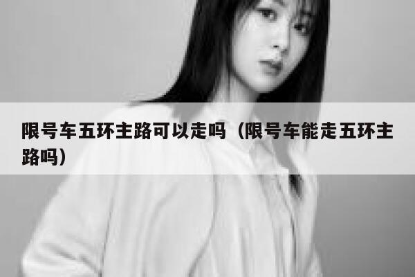 限号车五环主路可以走吗（限号车能走五环主路吗） 第1张
