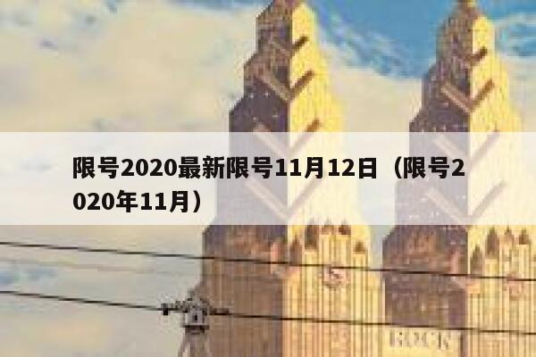 限号2020最新限号11月12日（限号2020年11月） 第1张