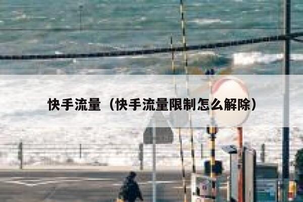 快手流量（快手流量限制怎么解除） 第1张