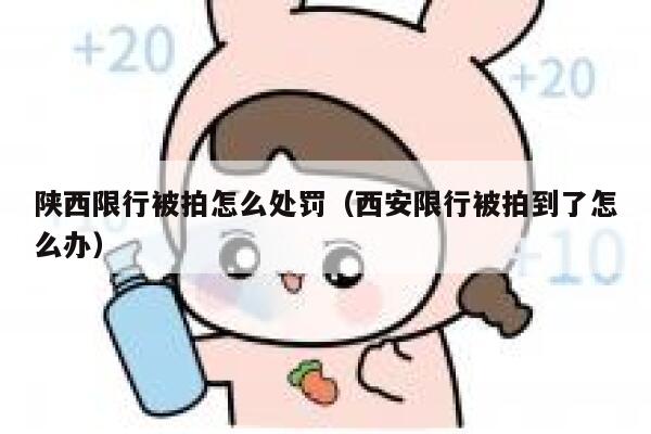 陕西限行被拍怎么处罚（西安限行被拍到了怎么办） 第1张
