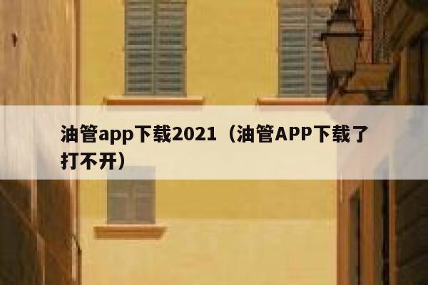 油管app下载2021（油管APP下载了打不开） 第1张