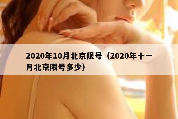 2020年10月北京限号（2020年十一月北京限号多少） 第1张