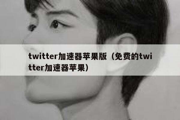 twitter加速器苹果版（免费的twitter加速器苹果） 第1张