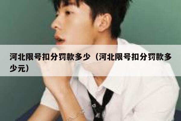 河北限号扣分罚款多少（河北限号扣分罚款多少元） 第1张