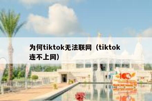 为何tiktok无法联网（tiktok 连不上网） 第1张