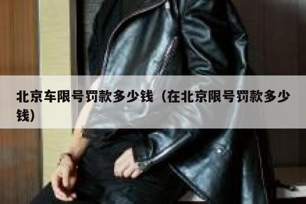 北京车限号罚款多少钱（在北京限号罚款多少钱） 第1张