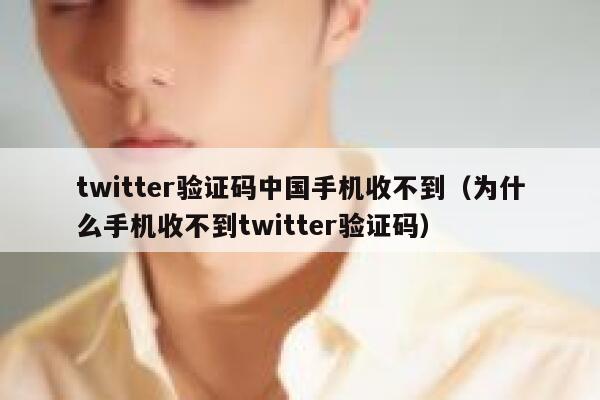 twitter验证码中国手机收不到（为什么手机收不到twitter验证码） 第1张