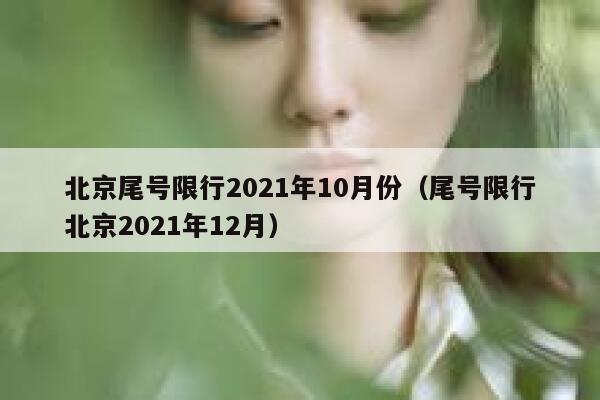 北京尾号限行2021年10月份（尾号限行北京2021年12月） 第1张