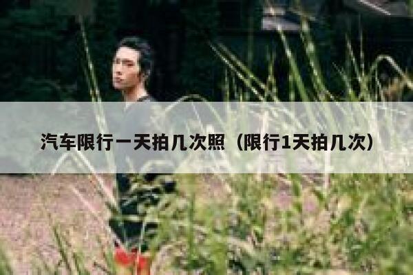 汽车限行一天拍几次照（限行1天拍几次） 第1张