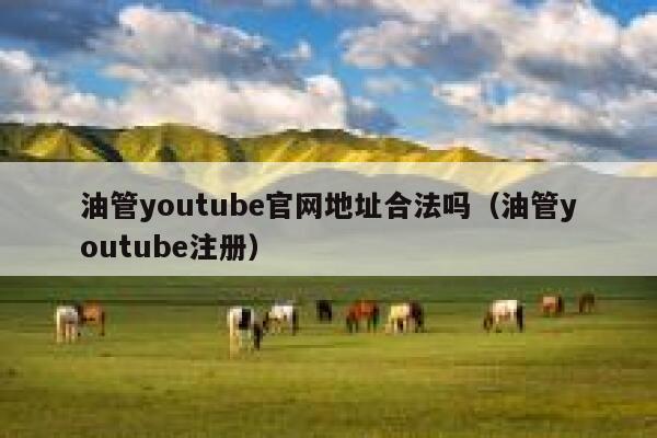 油管youtube官网地址合法吗(油管youtube注册) 第1张 油管youtube官网地址合法吗(油管youtube注册) 第1张