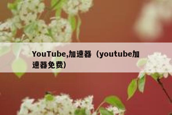 YouTube,加速器(youtube加速器免费) 第1张 YouTube,加速器(youtube加速器免费) 第1张