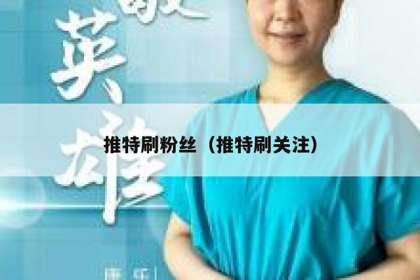 推特刷粉丝（推特刷关注） 第1张