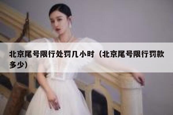 北京尾号限行处罚几小时（北京尾号限行罚款多少） 第1张