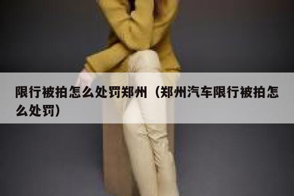限行被拍怎么处罚郑州（郑州汽车限行被拍怎么处罚） 第1张