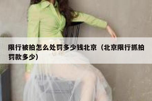 限行被拍怎么处罚多少钱北京(北京限行抓拍罚款多少) 第1张 限行被拍怎么处罚多少钱北京(北京限行抓拍罚款多少) 第1张