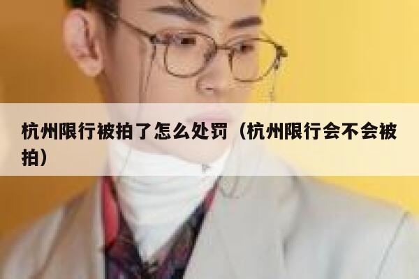 杭州限行被拍了怎么处罚（杭州限行会不会被拍） 第1张