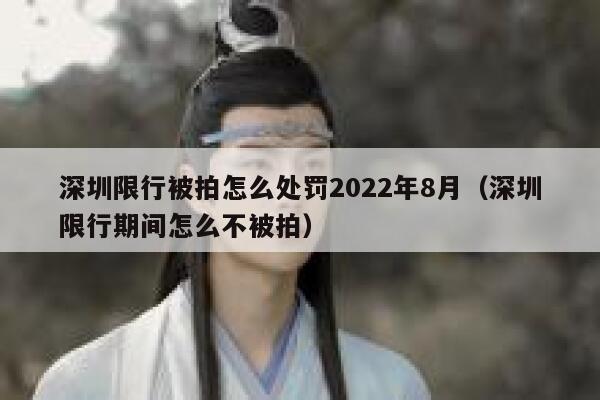 深圳限行被拍怎么处罚2022年8月(深圳限行期间怎么不被拍) 第1张 深圳限行被拍怎么处罚2022年8月(深圳限行期间怎么不被拍) 第1张