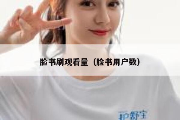 脸书刷观看量（脸书用户数） 第1张