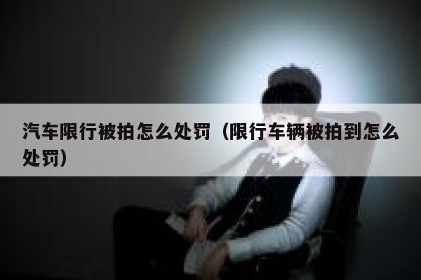 汽车限行被拍怎么处罚（限行车辆被拍到怎么处罚） 第1张