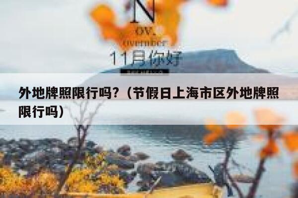 外地牌照限行吗?(节假日上海市区外地牌照限行吗) 第1张 外地牌照限行吗?(节假日上海市区外地牌照限行吗) 第1张