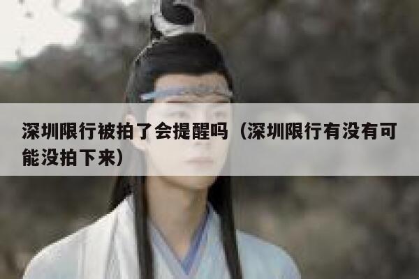 深圳限行被拍了会提醒吗(深圳限行有没有可能没拍下来) 第1张 深圳限行被拍了会提醒吗(深圳限行有没有可能没拍下来) 第1张