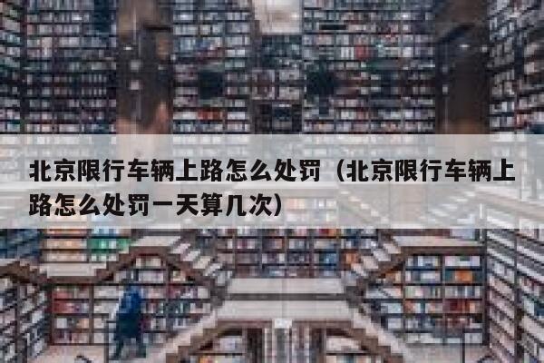 北京限行车辆上路怎么处罚(北京限行车辆上路怎么处罚一天算几次) 第1张 北京限行车辆上路怎么处罚(北京限行车辆上路怎么处罚一天算几次) 第1张