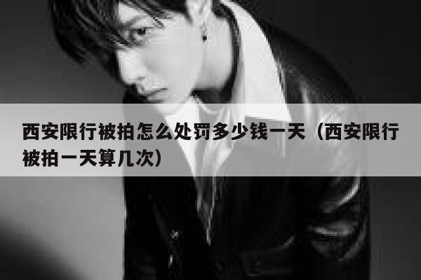 西安限行被拍怎么处罚多少钱一天（西安限行被拍一天算几次） 第1张