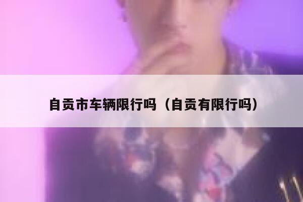 自贡市车辆限行吗（自贡有限行吗） 第1张