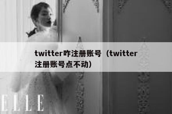twitter咋注册账号（twitter注册账号点不动） 第1张