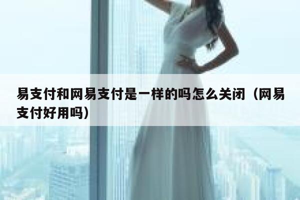易支付和网易支付是一样的吗怎么关闭(网易支付好用吗) 第1张 易支付和网易支付是一样的吗怎么关闭(网易支付好用吗) 第1张