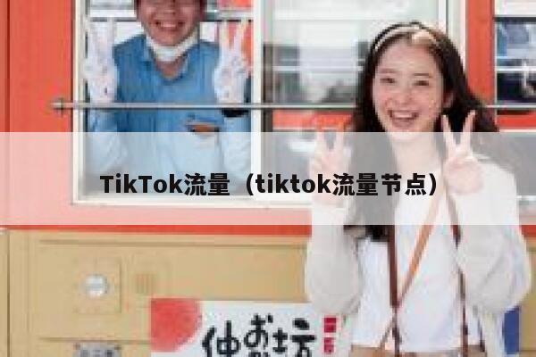TikTok流量（tiktok流量节点） 第1张