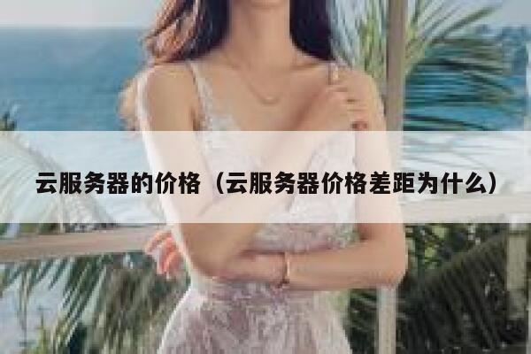 云服务器的价格（云服务器价格差距为什么） 第1张
