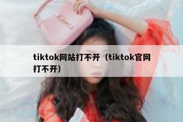 tiktok网站打不开（tiktok官网打不开） 第1张