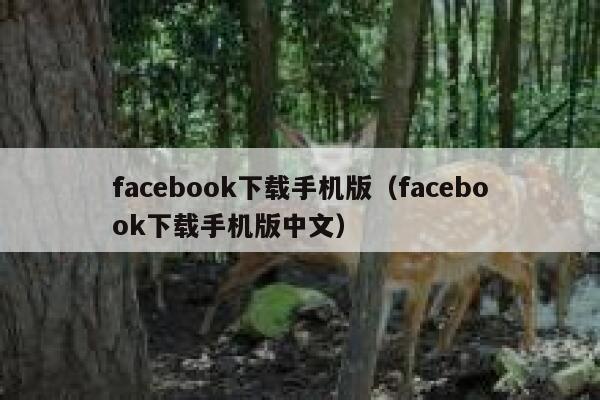 facebook下载手机版（facebook下载手机版中文） 第1张