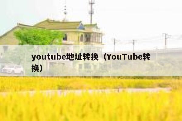 youtube地址转换（YouTube转换） 第1张