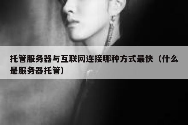 托管服务器与互联网连接哪种方式最快（什么是服务器托管） 第1张