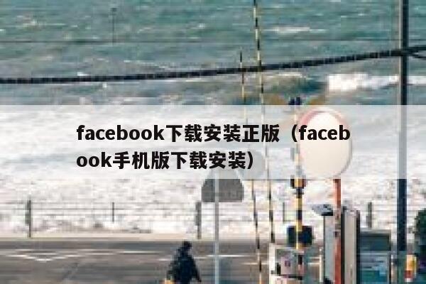 facebook下载安装正版(facebook手机版下载安装) 第1张 facebook下载安装正版(facebook手机版下载安装) 第1张
