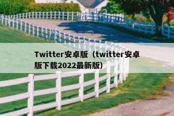 Twitter安卓版（twitter安卓版下载2022最新版） 第1张