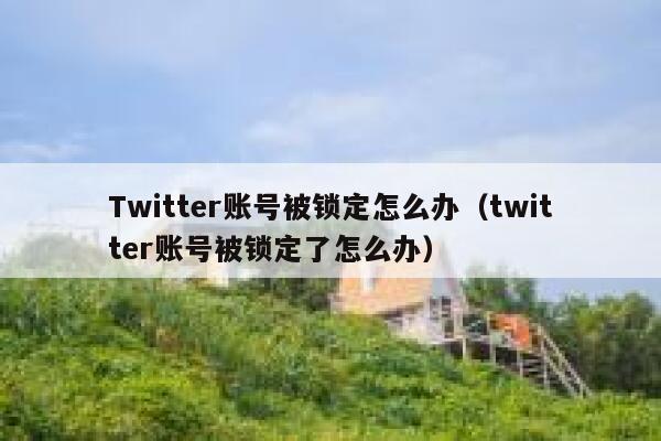 Twitter账号被锁定怎么办（twitter账号被锁定了怎么办） 第1张