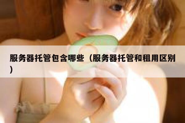 服务器托管包含哪些（服务器托管和租用区别） 第1张