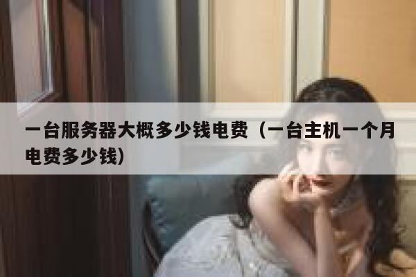 一台服务器大概多少钱电费（一台主机一个月电费多少钱） 第1张