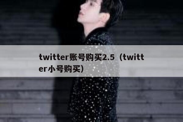 twitter账号购买2.5(twitter小号购买) 第1张 twitter账号购买2.5(twitter小号购买) 第1张