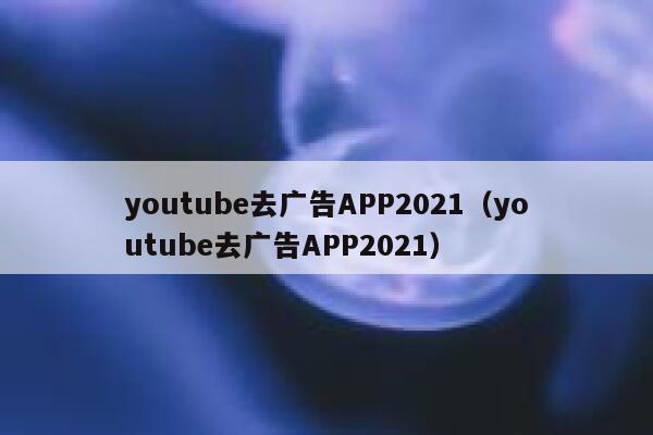 youtube去广告APP2021（youtube去广告APP2021） 第1张